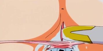 redhead warrior anime girl fucked after falling