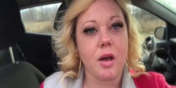 BBW Katrinablacked public blowjob