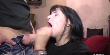 Hot Milf Sophie gets fucked in stockings