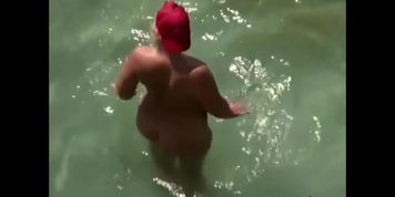 Peeking at my busty Nudist stepmother (big ass)