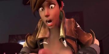 Overwatch 3D Beautiful Heroes Gets Pussy Pounded by a Huge Dick