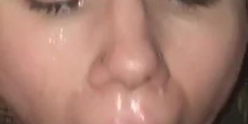 amateur blowjob POV
