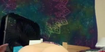 Fats ass riding cock