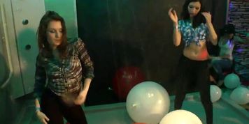 DRUNKSEXORGY - Bisexual sluts fucking in club