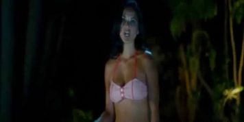 Celeb Olivia Munn and Nikki Moore nude and side boobage