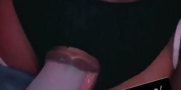 Black BBW Chokes and Gags from Sloppy Deepthroat on 8IN Dildo (SEE MORE ON ONLYFANS)