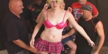 Kristen is a Anal Licking Ass to Mouth Slut Wife Bukkake