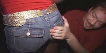 THEATER SLUTS - Teen Tasha gangbang in a porn theater (Dirty D)