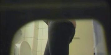 Blonde amateur teen toilet pussy ass hidden spy cam voyeur 5 - video 1