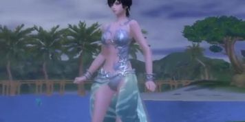 Game girl in rpg