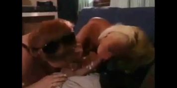Spying on his stepdaughter caught by mom