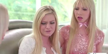 MLIF Nina Elle fucks her two stepdaugthers Kenzie Reeves and Chloe Foster