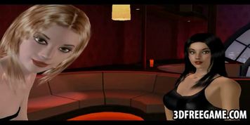 Two hot 3d sluts suck a guys cock in the night club