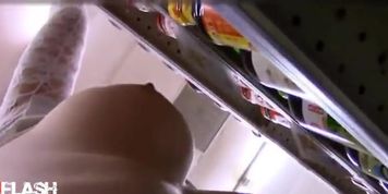 Great Supermarket Boobs