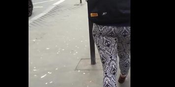 Ass voyeur 33 - Amazing jiggly ass (Slow-Mo 120fps)