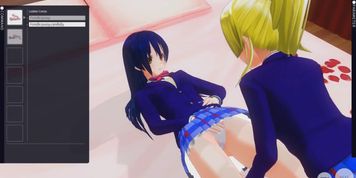 Yuri Eli x Umi [CM3D2] | Love Live! (John Strong)