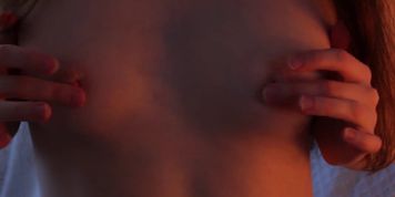 Stepbrother Caught the Schoolgirl and Punished her with Caresses of the Nip
