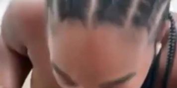 Big Boobs Curvy Ebony Pov Blowjob