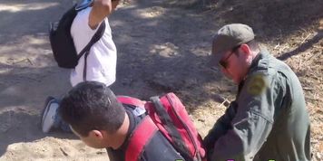 Caught latina throats rod