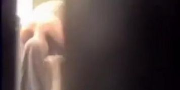 Sexy amateur girl before, while and after the shower