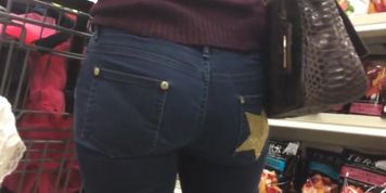 Candid Star Young Latina Booty Jeans In 1080pHD