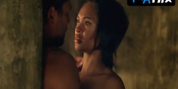 Cynthia Addai-Robinson Breasts,  Butt Scene  in Spartacus