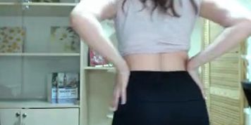 Sexy girl with big tits on cam