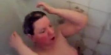 Ann in the shower