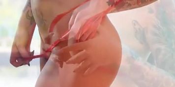 Christy Mack   Red Bikini Slut (Christy Carlson Romano)