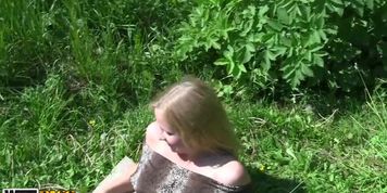 WTF Pass - Public sex scenes with natural blonde (Hailey Ariana)