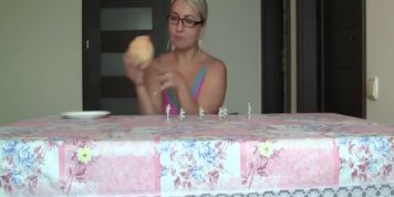 Another russian eats, vores, and burps