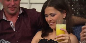 Swinging couples get together and fuck