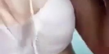 Lady is phone