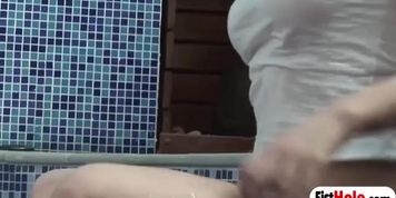 Milly Amorim breaks Yasmin pussy in two withher fist