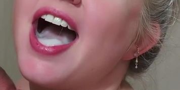 I Love When You Fill My Mouth With Your Cum - Housewife Ginger
