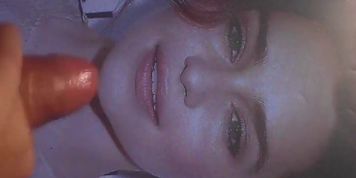 Rough Russian talks, big oil dick and cum for Emilia Clarke - Cum Tribute