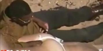 Voyeur Films Woman Letting Unseen Stranger Fin ...