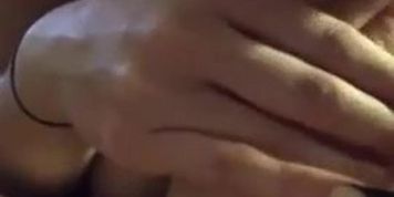 Friend self worshipping her feet