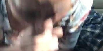 CashApp Me &ldquo;BigBlackDick8&rdquo; Milf Gagging On My Cum At the End Again