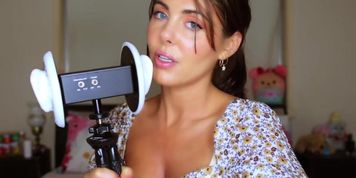 Relaxing ear treatment Angelique asmr