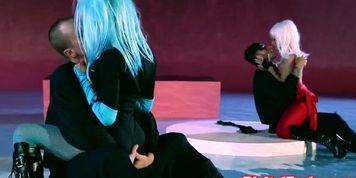 Cosplay action babe fucked and mouth jizzed