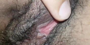 Close up hairy iranian wife