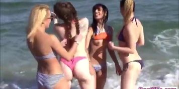 Hardcore sex action from the beach to the Bed (Very naughty)