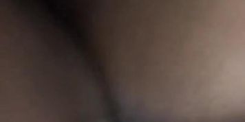 EBONY BBW TAKING BBC BACKSHOTS FROM UPCLOSE