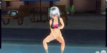 3D HENTAI athlete masturbates and cums