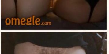 2 Omegle Hot Girls show boobs and thong ass for my chastity dick (Alison Webb)