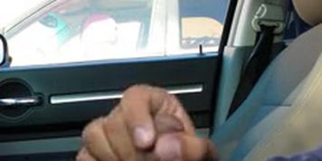 Car dickflash for teen