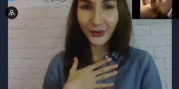 girl reaction huge cock