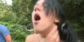 Hard-Core Gang Garden Orgy