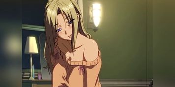 Nymphomaniac fucks rough with her best friend  Anime hentai